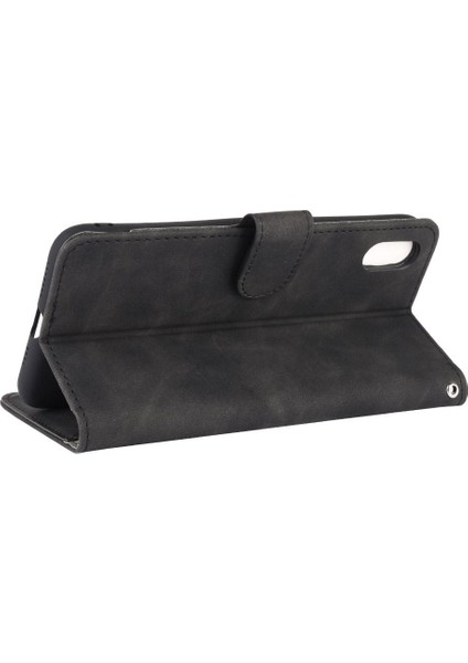 Iphone Xr Kart Ekleme Deri Folio Flip Case Tam Kapak (Yurt Dışından) fırsatları