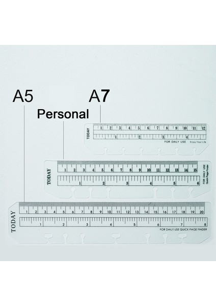 A5 Stili Halka Defter 6 Delik A5 Kişisel Boy Elastik Çizim Aracı Yumuşak Plastik Bölme Yapışkanlık ve Düzenleyiciler Için Ayraç Cetvel (Yurt Dışından) modelleri