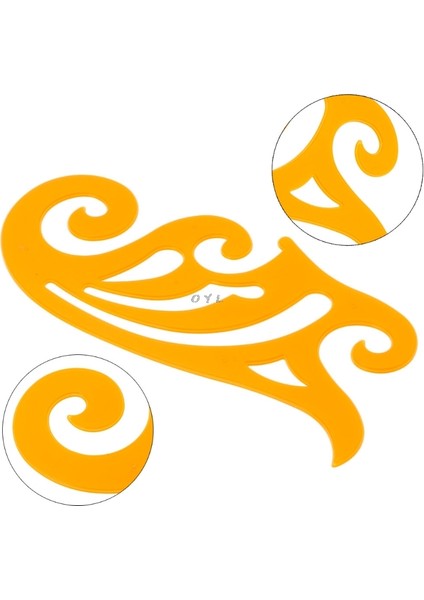 5A21253-20 Stili Fransız Eğri Şablon Cetvel Çizim Tasarlama Terzi Tasarımcı Malzeme - E-Ticaret Başlığı (Yurt Dışından) fırsatları