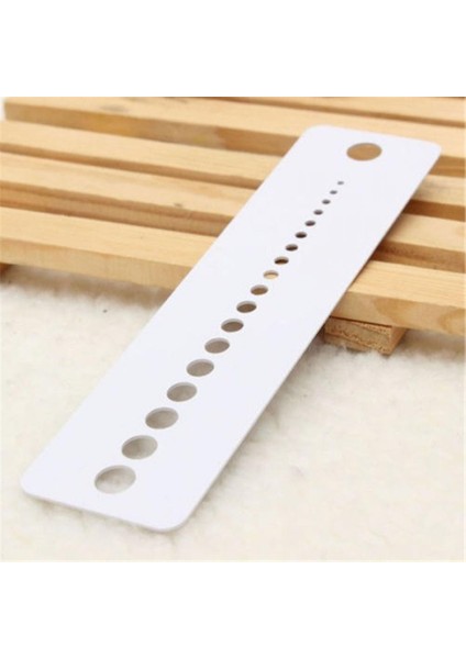 Trans 15CM Stili 2022 Yeni Plastik Ince Örgü Iğne Ölçeği Inç cm Cetvel Daire Geometrik Şablon Cetvel Stencil Ölçüm Öğrenci Cetveli (Yurt Dışından) indirimleri