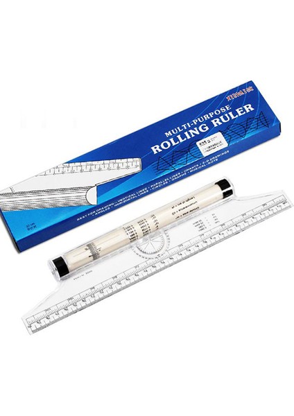 No.1 Tarzı 1 Adet Açı Paralel Rulo Denge Cetveli Çizim Çizim Aracı Plastool Ofis Malzemeleri Kırtasiye Aksesuarı 30CM (Yurt Dışından)