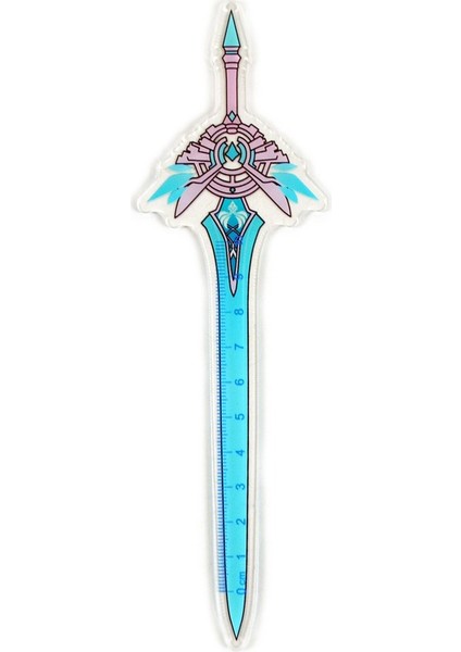 No.3 Tarzı Anime Hükümdar Ge Etki Silahlar Model Cetvel Gökyüzü Kılıcı Kurt Mezarı Öğrenci Çizim Malzemeleri Karikatür Kırtasiye Sevimli (Yurt Dışından) modelleri