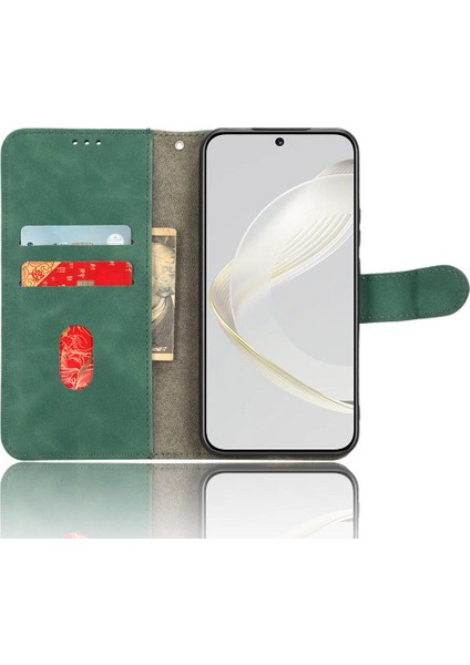 Huawei P30 Lite Deri Folio Flip Case Kart Ekleme Kapak Için Kılıf (Yurt Dışından)