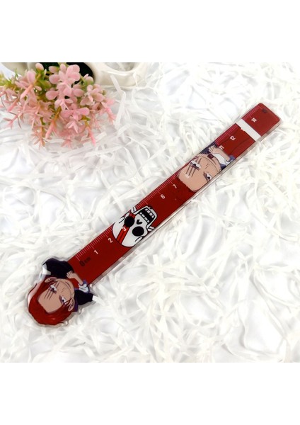 No.8 Stili Bir Parça Hükümdarlar Çizgi Dizi Anime Düz Cetvel Luffy Zoro Chopper Sevimli Okul Malzemeleri Öğrenci Kırtasiye Tasarım Malzemesi Kawaii (Yurt Dışından)