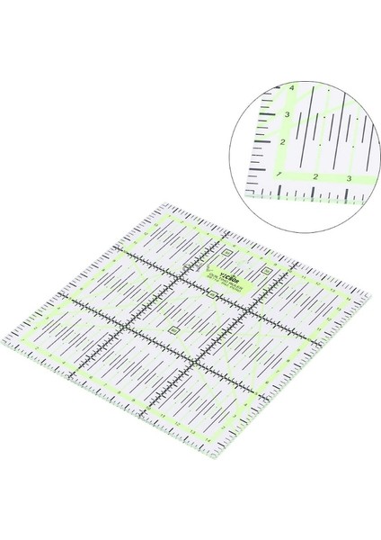 Şeffaf Dikiş Quilting Patchwork Kural Kesme Aracı Terzi El Sanatı Kendin Yap - E-Ticaret Başlığı (Yurt Dışından) modelleri