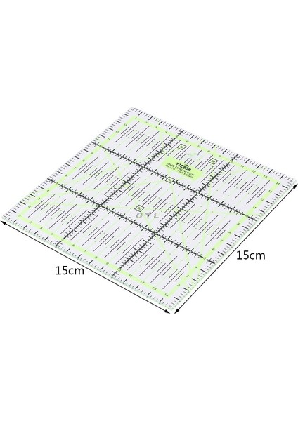 Şeffaf Dikiş Quilting Patchwork Kural Kesme Aracı Terzi El Sanatı Kendin Yap - E-Ticaret Başlığı (Yurt Dışından) fırsatları