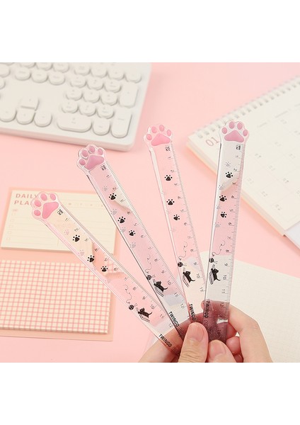 Gri Stil 17CM Şeffaf Kedi Pati Sevimli Hayvanlar Ölçek Mihver Kitap Işaretçileri Kitap Sayfa Işaretleyici Öğrenciler Okul Yaratıcı Kırtasiye Hediye Için Çocuklar (Yurt Dışından) fiyatları