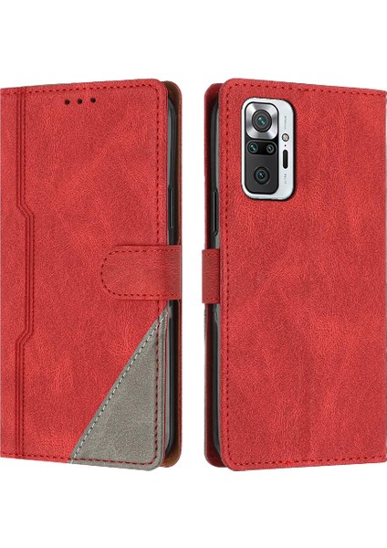 Xiaomi Redmi Not 10 Için Kılıf Pro Max Manyetik Kapatma Handy Standı Pu (Yurt Dışından)