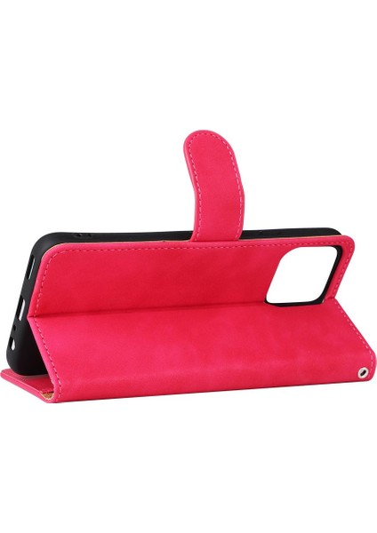 Kart Tutucu Kickstand Deri Folio Flip Case ile Onur X8 Için Kılıf (Yurt Dışından)