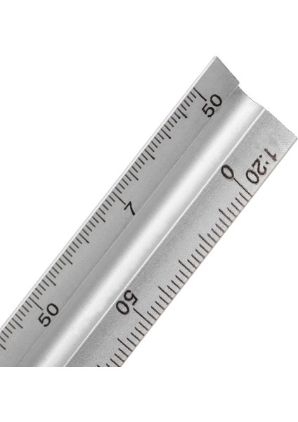Yeni 30CM Alüminyum Metal Üçgen Ölçek Mimar Mühendis Teknik Cetvel 12 (Yurt Dışından) fiyatları