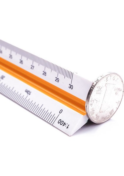 PLASTIK-1-500-BÜYÜK Stil Dezı Üçgen Ölçek Cetveli 1: Alaşım Metal Plastik Düz Cetvel 30CM Mimar Mühendis Hassas Çizim Ölçüm Aracı (Yurt Dışından) modelleri