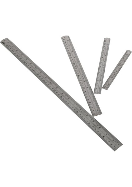 50 cm Tarzı 15 cm Çift Yüz Paslanmaz Çelik Düz Cetvel Metrik Kural Hassas Ölçüm Aracı Santimetre Inç Ölçeği (Yurt Dışından) indirimleri