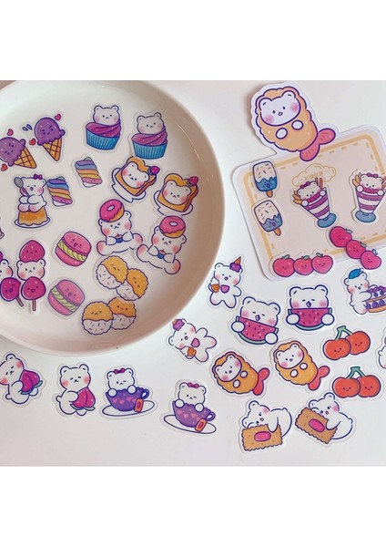 OSS22032TZ10 Stili Yeni Yaratıcı Sevimli Buzdolabı Kalemlik Çok Fonksiyonlu Büyük Kapasiteli Masaüstü Organizatör Dıy Kırtasiye Depolama Kalem Kutusu (Yurt Dışından)