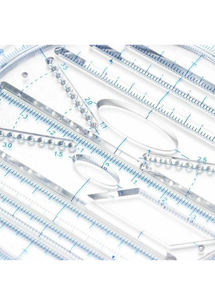 Siyah Stil 2021 Yeni Çok Fonksiyonlu Geometrik Çizim Cetvel Şablonu Ölçüm Aracı Çizim Cetveli Öğrenciler Okul Ofis Malzemeleri (Yurt Dışından) fiyatları
