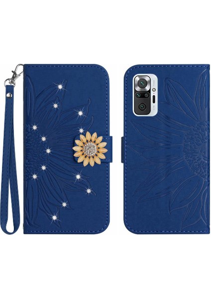 Xiaomi Redmi Için Not 10 Pro Telefon Kılıfı Pu Deri Flip Kapak Tpu (Yurt Dışından)