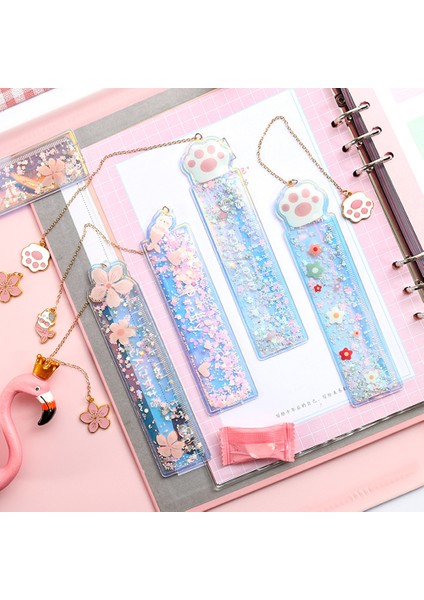 F Stili Yeni Yaratıcı Sevimli Cetvel Sedefli Kum Hızlı Kum 15CM Kawaii Öğrenci Cetveller Kırtasiye Okul Ofis Öğrenme Aksesuarları Hediye Çocuklar Için (Yurt Dışından)