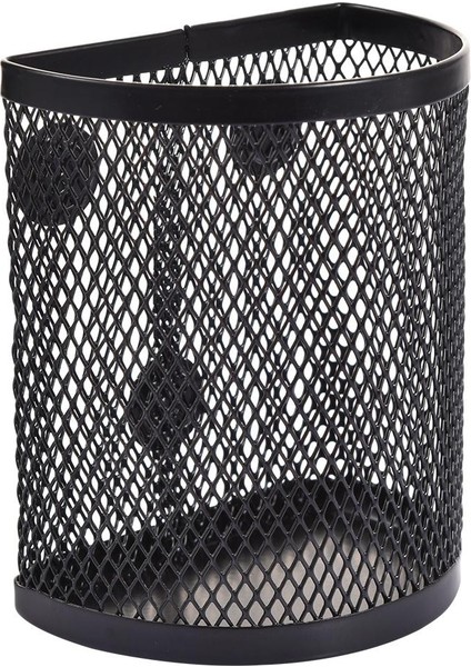 1 Paket Siyah Stil Manyetik Buzdolabı Depolama Kutusu Beyaz Tahta Kalemi Kalem Kalem Tutucu Metal Tel Örgü Sepet Depolama Kutusu Mutfak Makyaj Organizatörü (Yurt Dışından)