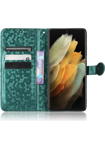 Samsung Galaxy S21 Ultra Deri Cüzdan Kapak Manyetik Toka (Yurt Dışından) fırsatları