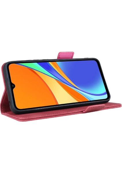 Xiaomi Redmi Not 9c Için Kılıf Kart Tutucu Kickstand ile Tam Koruma (Yurt Dışından)