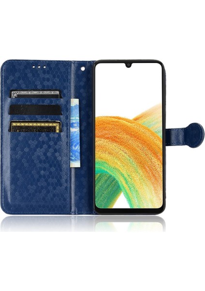 Samsung Galaxy A33 5g Için Geometrik Desen Deri Cüzdan Kapak (Yurt Dışından) indirimleri