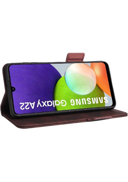 Samsung Galaxy A22 4g Koruyucu Kapak Için Kılıf Kart ile Tam Koruma (Yurt Dışından) fiyatları