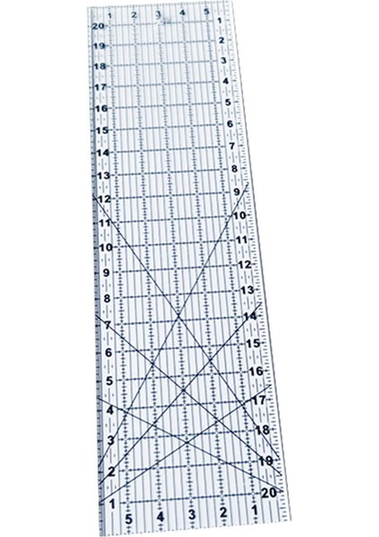 6 21CM Tarzı Yaratıcı Sepet Desen Şablonu Çok Fonksiyonlu Akrilik El Yapımı Dikiş Cetveli Pratik Dıy Yorgan Yapım Araçları Dikiş Cetveli SP99 (Yurt Dışından) fırsatları