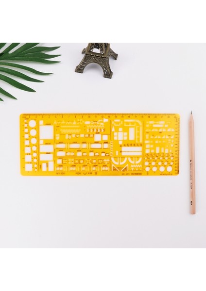 No.86 Stili 23 Stiller K Reçine Profesyonel Evrensel Mobilya Inşaat Mimarlık Şablonu Cetvel Çizim Şablon Ölçüm Aracı - E-Ticaret Başlığı (Yurt Dışından) indirimleri