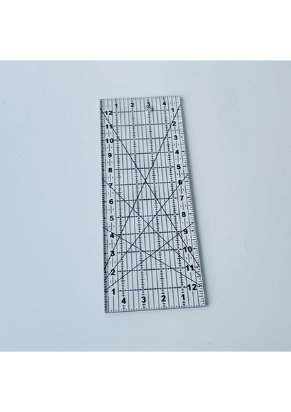 7 31CM Tarzı Yaratıcı Sepet Desen Şablonu Çok Fonksiyonlu Akrilik El Yapımı Dikiş Cetveli Pratik Dıy Yorgan Yapım Araçları Dikiş Cetveli SP99 (Yurt Dışından) fırsatları