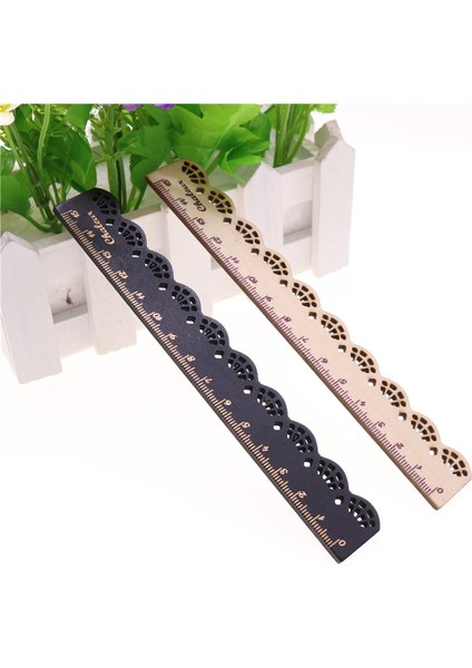 1 Adet Stil Sevimli Ahşap Cetvel Dantel Okul Ofis Malzemeleri Planlayıcı Aksesuarları Öğrenci Hediyeleri (Yurt Dışından) fiyatları