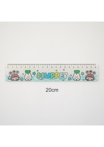 Açık Gri Tarzı 2022 Yeni Plastik Ince Örgü Iğne Ölçeği Inç cm Cetvel Daire Geometrik Şablon Cetvel Stencil Ölçüm Öğrenci Cetveli (Yurt Dışından)