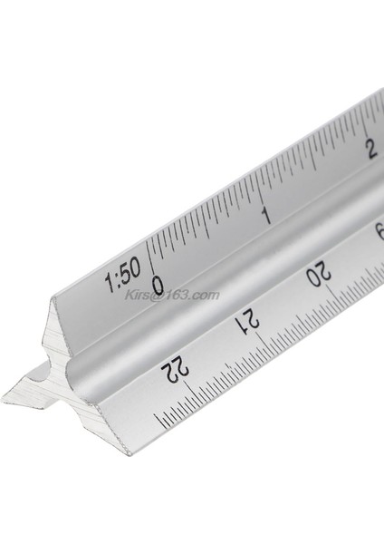 30 cm Alüminyum Metal Üçgen Ölçek Mimar Mühendis Teknik Cetvel 12 - Türkçe E-Ticaret Başlığı (Yurt Dışından)