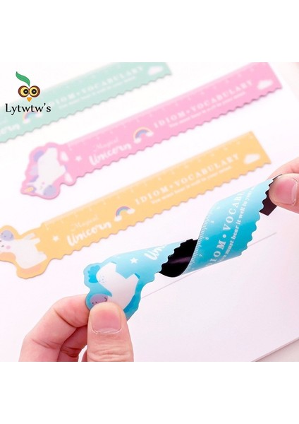No.8 Stili 15 cm Lytwtw'un Sevimli Kawaii Domuz Unicorn Katlanabilir Plastik Çizim Ölçü Doğru Cetvel Aracı Hediye Kırtasiye Okul Ofis Malzemesi (Yurt Dışından) fiyatları