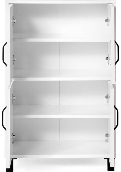 Gonca Kapaklı Çok Amaçlı Dolap Ayakkabılık 63X35X99 cm fiyatları