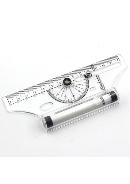 15CM Tarzı Okul Ofis Için Çok Fonksiyonlu Çizim Cetveli Taşınabilir Evrensel Paralel Cetvel Pratik Ölçüm Aracı Dikiş Için Cetvel (Yurt Dışından)