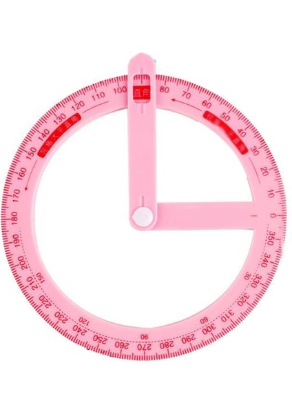 Pembe Tarzı Bk Mavi 360 Derece Pergel ile Salıncak Kol Ofis Ölçüm Çizim Aracı Öğretmen Eğitim Sınıfı Malzemeleri (Yurt Dışından)
