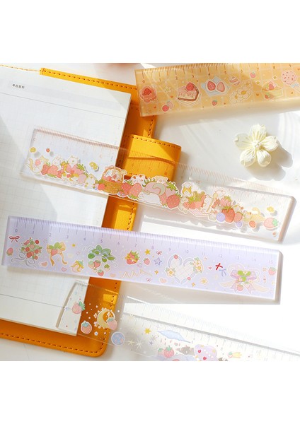 No.2 Tarzı Sevimli Şeker Çilek Gezegen Ölçek Mükemmel Kitap Ayraçları Okul Öğrencileri Yaratıcı Kırtasiye Hediye (Yurt Dışından) fiyatları