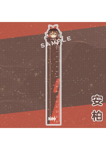 YC-1461 Stili Oyun Ge Etkisi Kuralcı Öğrenci Plastik Düz Raptiye Çizgi Film Anime Kırtasiye Ofis Okul Malzemeleri Taslak Malzemeleri Sevimli (Yurt Dışından) modelleri