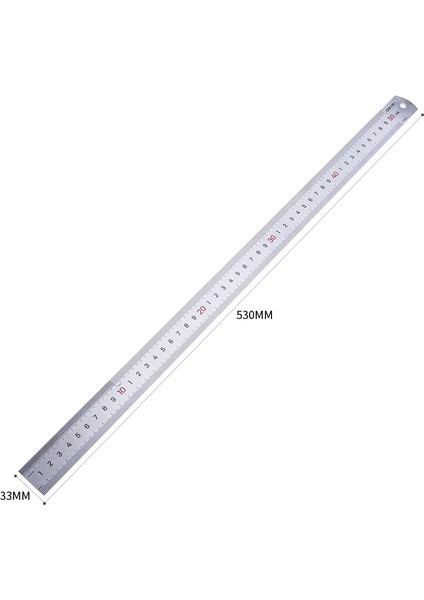50CM Tarzı Çelik Cetvel Doğru Cetvel 15CM Paslanmaz Çelik Ölçüm Aracı Çelik Cetvel Ahşap Işçiliği Çizim Çizim Aracı (Yurt Dışından)