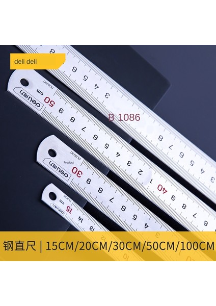 50CM Tarzı Çelik Cetvel Doğru Cetvel 15CM Paslanmaz Çelik Ölçüm Aracı Çelik Cetvel Ahşap Işçiliği Çizim Çizim Aracı (Yurt Dışından)