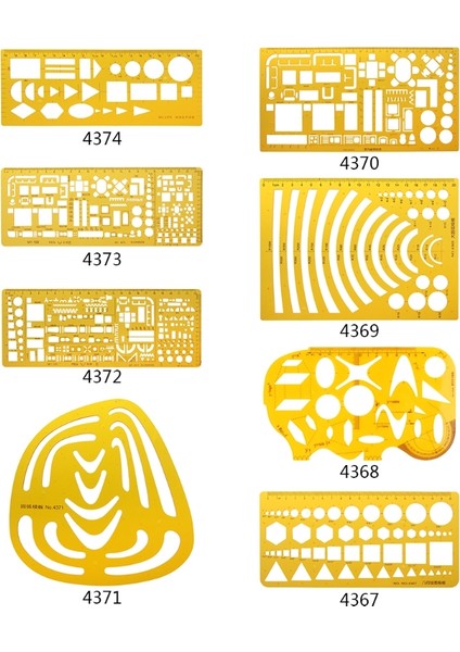5AC1100483 Stili Çocuklar Için Okul Cetveli Geometrik Boyama Şablonu Online Alışveriş (Yurt Dışından) fırsatları