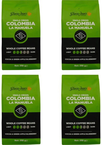 Gloria Jeans's Colombia La Manuela 250 gr 4'lü Paket