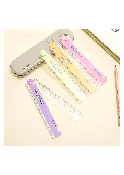 Turuncu Tarzı 30CM Yeni Sevimli Kawaii Çalışma Zamanı Renkli Katlanır Cetvel Çok Fonksiyonlu Dıy Çizim Cetveli Çocuklar Öğrenciler Ofis Okul Kırtasiye Için (Yurt Dışından) fiyatları