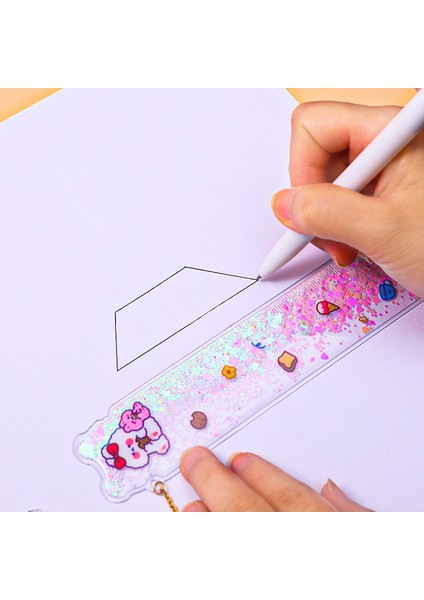Stil 7 Stil Yağ Kum Miknatis Kitap Ayarlayıcı Öğrenme Kolye Olcu Multifonksiyonel Kolye Boyama Olcu 15CM (Yurt Dışından) modelleri