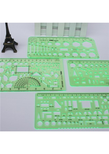 M 4318 Stili 1pc Mühendislik Çizim Cetveli Öğe Tasarım Eğri Şablon Cetvel Ofis ve Okul Boyama Ölçme Araçları (Yurt Dışından) fiyatları