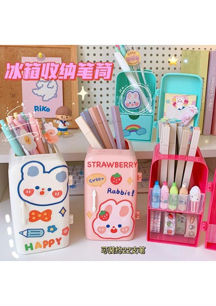 G Tarzı Ofis Aksesuarları Organizer Masa Kalemlik Karikatür Buzdolabı Sevimli Kırtasiye Öğrenci Kırtasiye Makyaj Tutucu Hediye (Yurt Dışından) modelleri