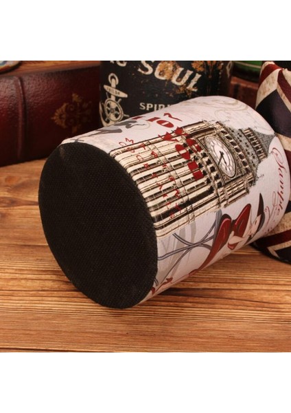 Pirinç Tarzı Köpekbalığı Vintage Pu Deri Masaüstü Kalemlik Masa Düzenleyici Depolama Kutusu Okul Ofis Kırtasiye Aksesuarları (Yurt Dışından) fırsatları