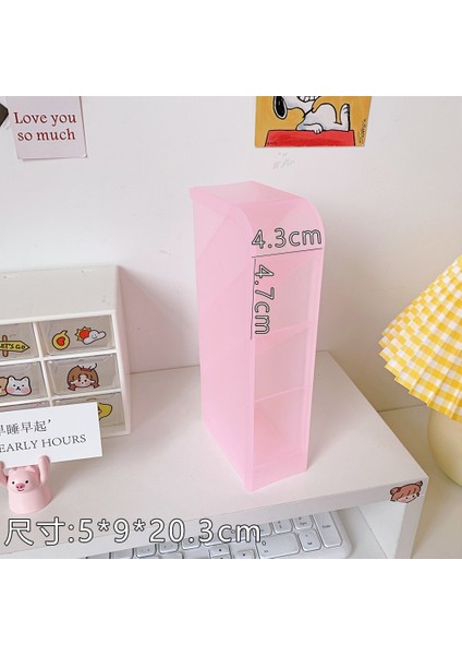 R Stili Ofis Aksesuarları Organizer Masa Kalemlik Karikatür Buzdolabı Sevimli Kırtasiye Öğrenci Kırtasiye Makyaj Tutucu Hediye (Yurt Dışından)