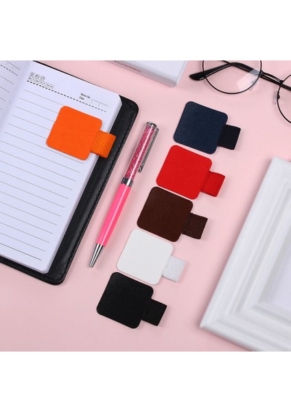 2 Yeşil Stil Yazın 3 Adet Yeni Tasarım Yapışkanlı Deri Kalem Klipsi Kalem Lastiği Defterler Dergiler Dosya Tutucu Kalemlik - Yüksek Kalite (Yurt Dışından) indirimleri