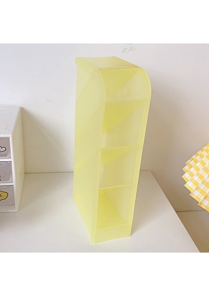 Nt3 Stili Dik Yerleştirilen 4 Bölümlü Ofis Okul Depolama Kutusu Masa Kalem Kalemi Organizatörü (Yurt Dışından)