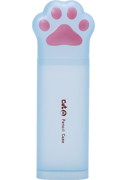 Mavi Stil 3D Kalem Kutusu Saklama Kutusu Sevimli Pembe Kedi Pati Çizgi Film Kalem Çantası Okul Kızı Kawaii Kırtasiye Hediye Kılıfı Silgi Tutucu Tr (Yurt Dışından)